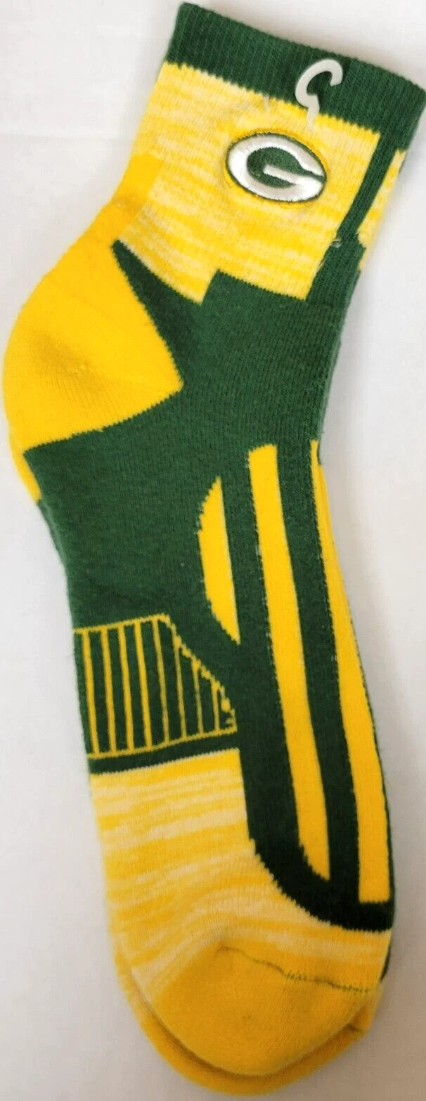 football Green Bay Packers Men's Socks, New (QUARTER)