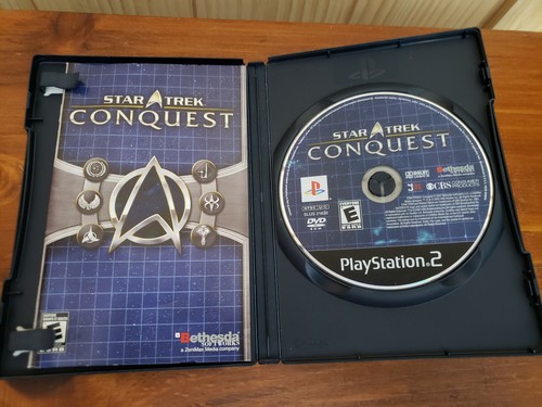 Star Trek: Conquest CIB PS2 Sony Playstation 2 - Picture 3 of 3