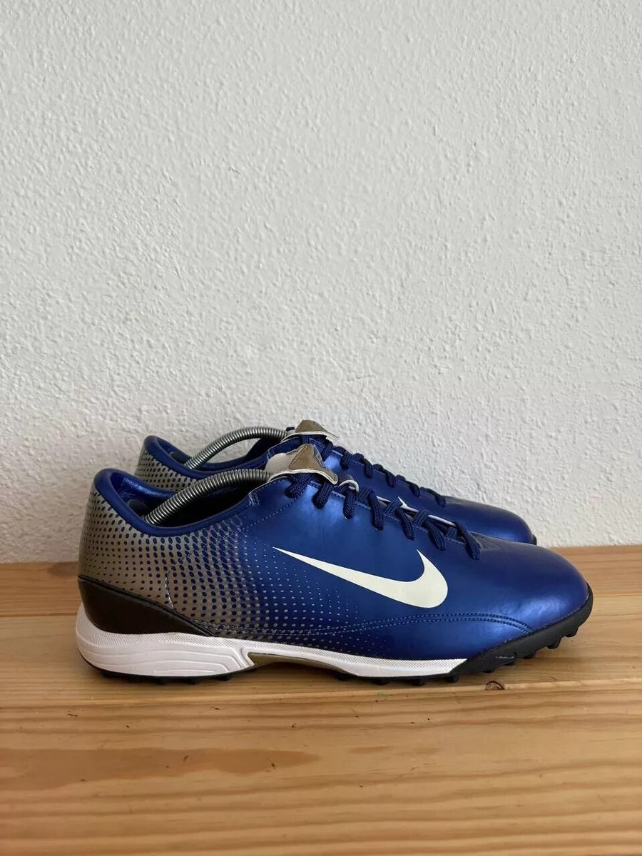 Nike Mercurial Vapor III 3 R9 US 12 Turf Soccer Shoes RARE Blue