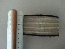 KM Oryginalna złota nić tkana lampa dla oficerów spodnie targowe, szerokość 4cm RZADKOŚĆ
