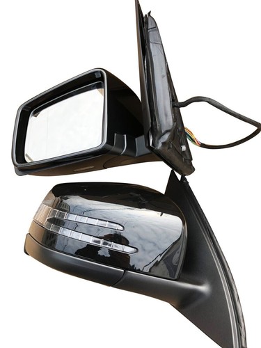 2Pcs W166 Side Door Mirror Set for Mercedes Benz M Class ML350 ML450 2012-2014 - Picture 4 of 7