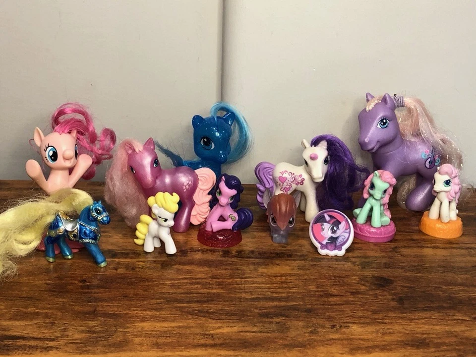 My Little Pony Lote de 12 MLP’s Lote Mixto De Colección Hasbro y Moderno, Sirena  Foto 2 de 4