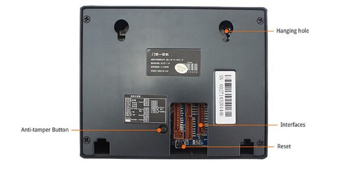 ZKTeco F2 Fingerprint Biometric Door Access & Attendance Control Keypad Terminal - Picture 2 of 4
