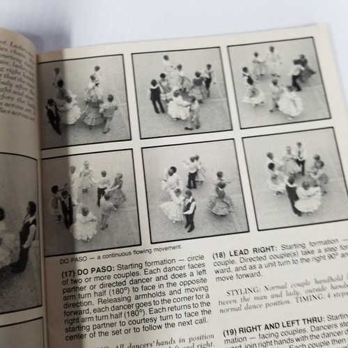 Die illustrierte Grundbewegung des Square Dancing (1979, American Square Dance) - Bild 5 von 10
