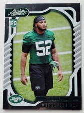 2022 Panini Absolute Jermaine Johnson II New York Jets #170 RC