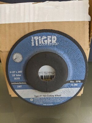  Lot of 24 Weiler  Vortec Pro  Type 27 Thin Grinding Wheels 4 1/2 X .045 X 7/8