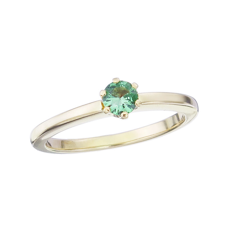 Oeding Earth Ring Classico Ring Tsavorite 750 Yel… - image 1