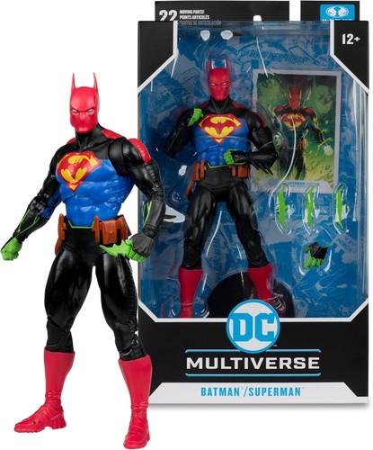 DC Multiverse Superman/Batman Fusion Action Figur McFarlane Toys - neuware, OVP - Bild 14 von 21