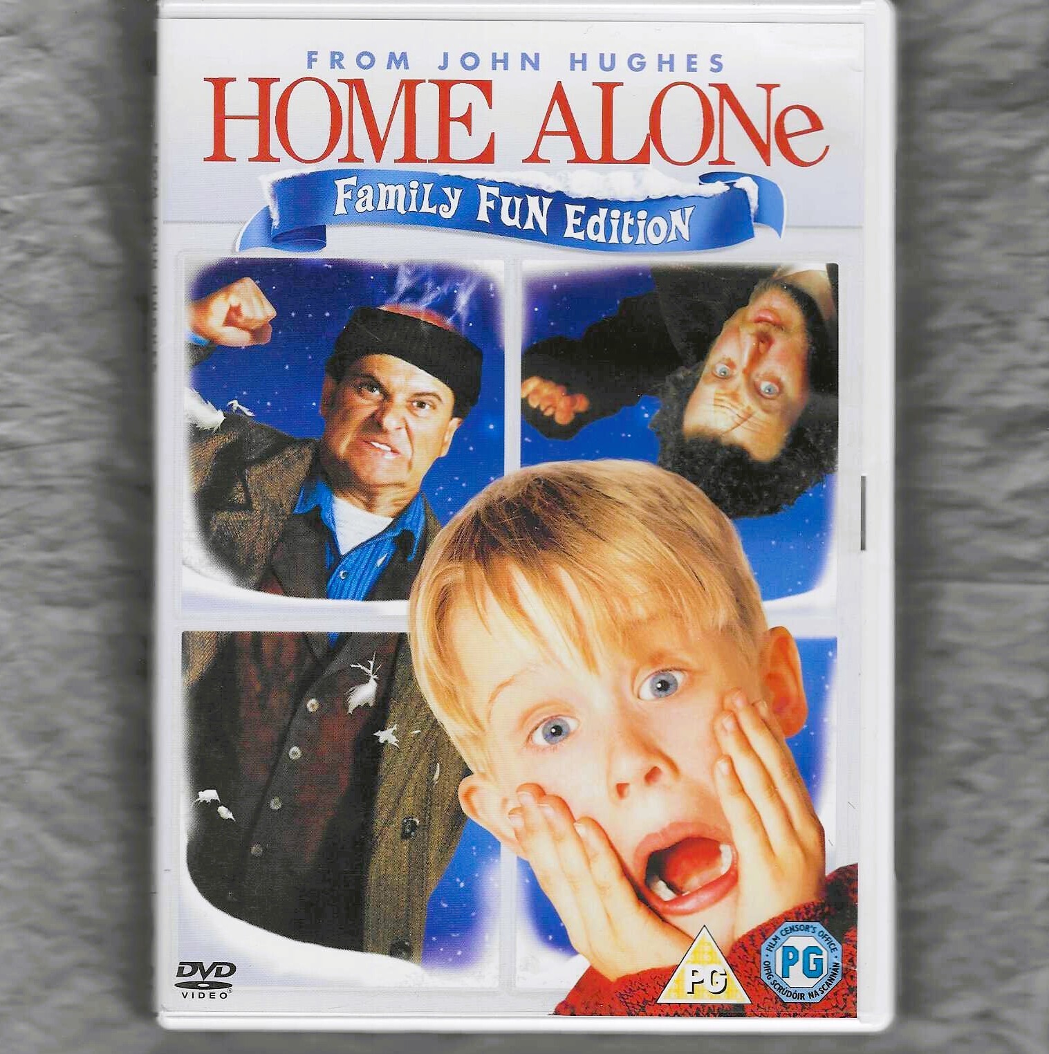 Home Alone DVD 1990 Film Family Fun Edition Rated PG Comedy Drama 98 Minute Used