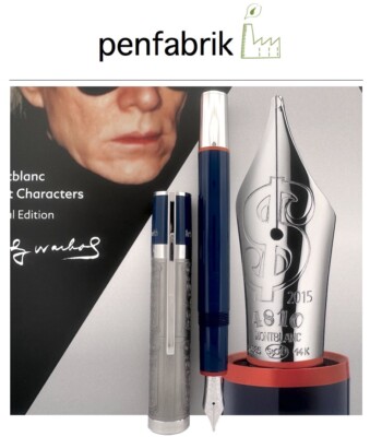 MONTBLANC - Great Characters - Andy Warhol - Fountain Pen - 112716