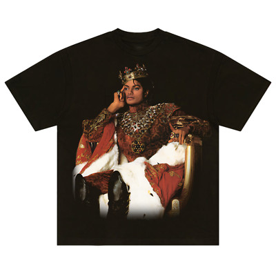 Michael Jackson Vintage Grafik Unisex Kurzarm T-Shirt Größe S 5XL