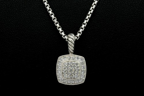 David Yurman Pave Diamond Petite Albion 