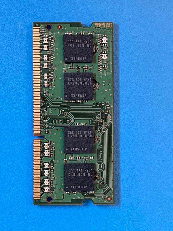 4gb 1rx8 Pc3l 12800s 11 13 B4 SAMSUNG 4GB 1Rx8 PC3L-12800S-11-13-B4 DDR3 SODIMM Memory RAM