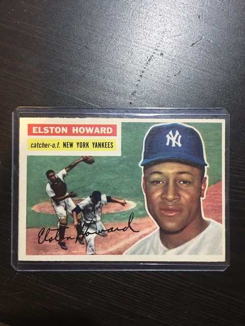 1956 Topps Elston Howard 208 Baseball Card For Sale Online EBay