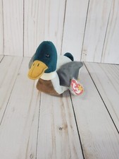 Ty Beanie Baby Jake the Mallard Duck with Red Stamp
