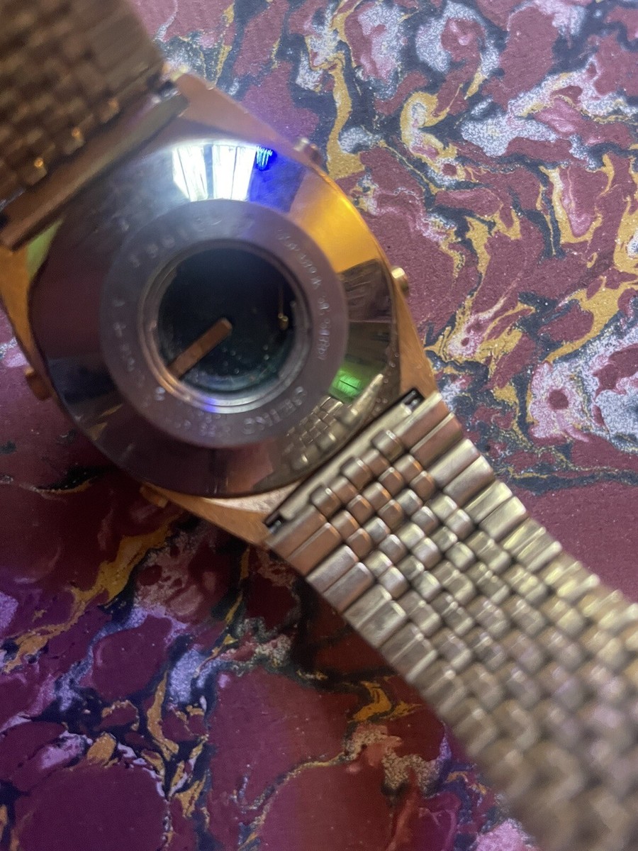 Seiko Quartz Digital Cal. A-159 Alarm Chronograph Vintage 1977 no