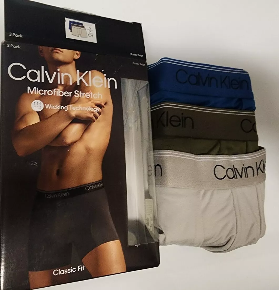 Calvin Klein Microfiber XXL Classic Fit 3 Pack Low Rise | eBay