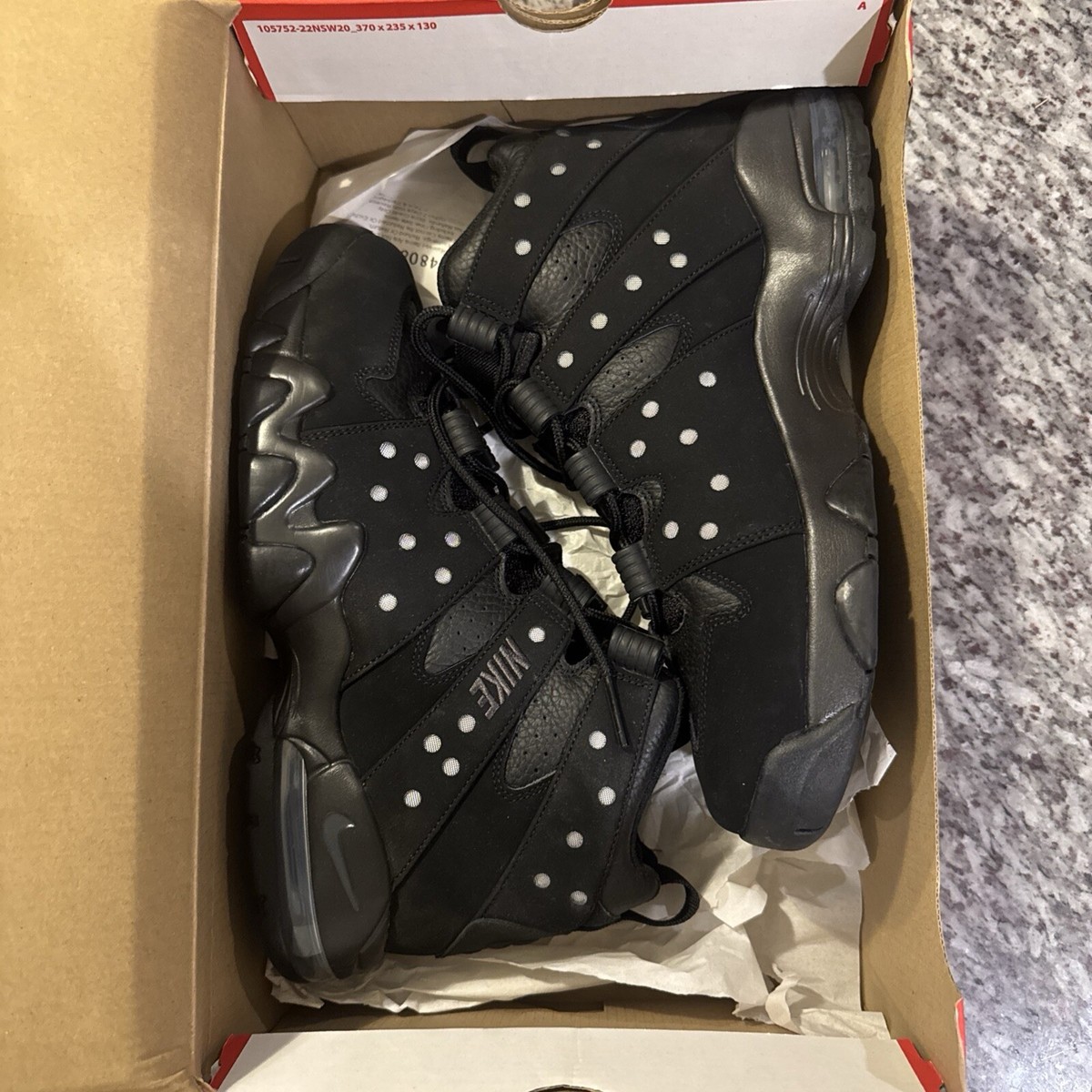 DC1411-001 Nike Air Max 2 CB '94 Black and Metallic Silver DC1411-001 Nike Air Max 2 CB '94 Black and Metallic Silver
