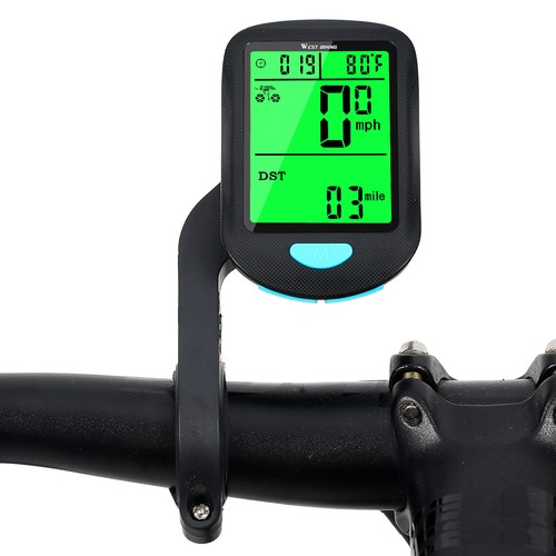 Ciclismo Impermeable Digital LCD Ciclo Computadora Bicicleta Bicicleta Odómetro Velocímetro - Imagen 2 de 12