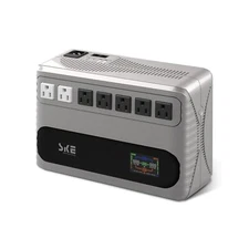 SKE UPS 850VA/480W Battery Backup & Surge Protector for PC Router Uninterrupt...