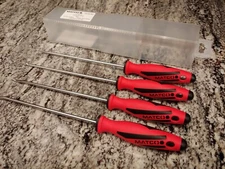 Matco Tools 4 PIECE LONG MINI HOOK AND PICK SET - RED