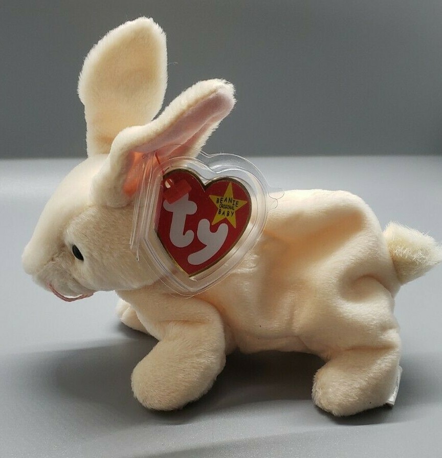 TY Beanie Baby Retired Nibbler the Bunny 6
