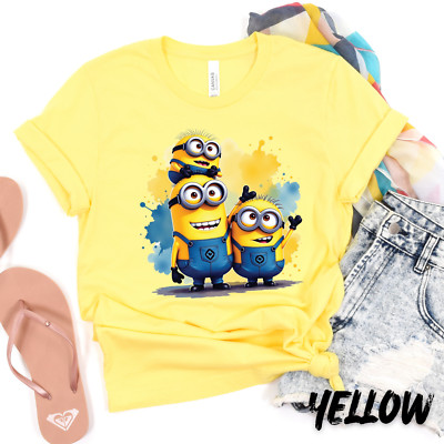 Minions Shirt Funny Face Tee | Despicable Me Fan Gift | Minion Lover T-Shirt