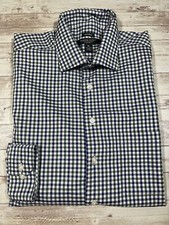 Pronto Uomo Men s Dress Shirt Cotton Multicolored Button Up Non Iron Size XL