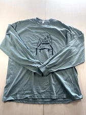 Los Angeles Apparel 6.5 Ounce Shrink Free Shirt Mens XL Gray Zeal For His House