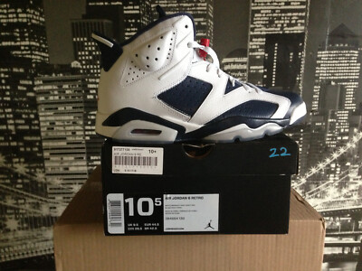 air jordan 6 OLYMPIC LONDON  2012 NEU GR.EUR44.5/US10.5 OG DS RARE