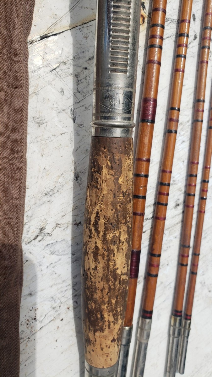 antique utk u-t-k fly fishing rod