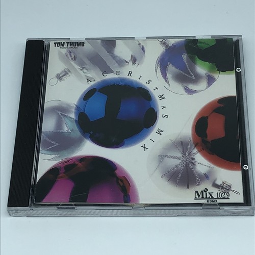 Mix 102.9 "A Christmas Mix" Holiday CD OOP 1992 KDMX-FM Dallas DFW Local Music