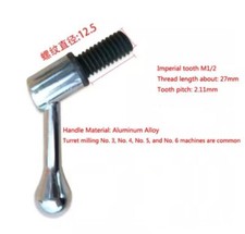 1x Milling Machine Table Lock Bolt Mill Handle M1/2 Thread Head Part
