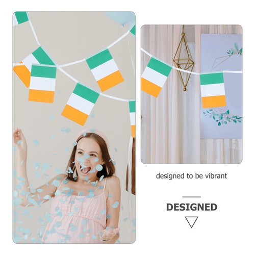 Ireland String Flag Pennant Banner Irish Flags Bunting Banner Patrick's Day - Picture 5 of 12