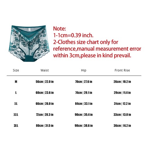 Ladies Sexy Briefs Underwear Knickers High Waist Panties Body Shaper Full Lace - Picture 2 of 33