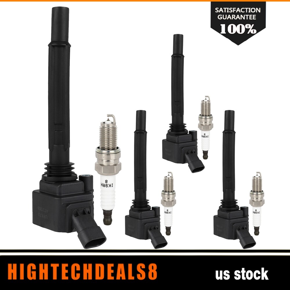 Ignition Coils and Spark Plugs For Dodge Dart 201316 Fiat 500 201217
