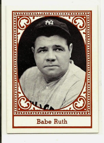 Babe Ruth 1980 TCMA All Time New York Yankees #5 Mint HOF Baseball Card - 第 1/2 張圖片