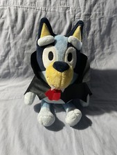 NEW Disney Officially Licensed Bluey Halloween Vampire Plush 12" Stuffed Toy