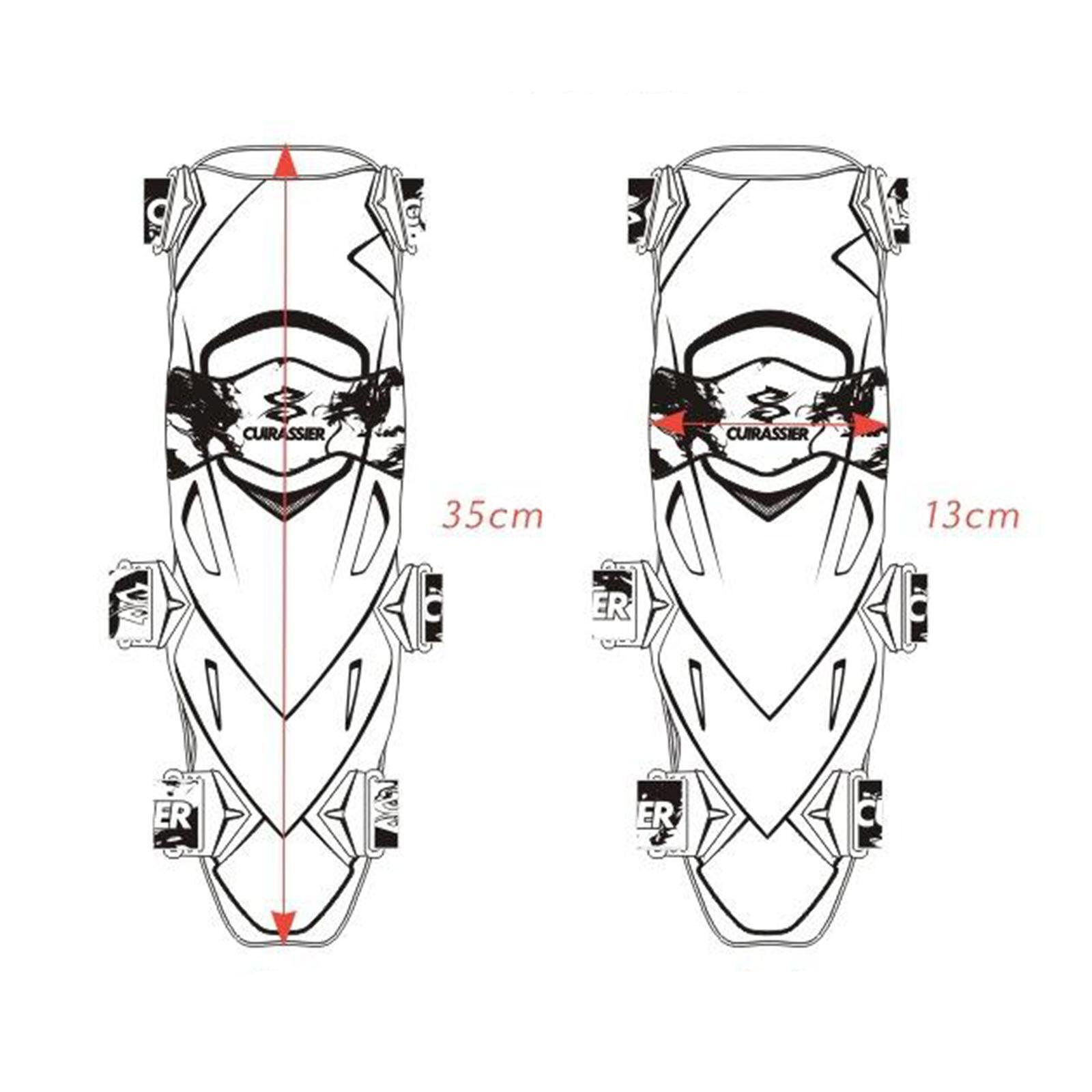 Cuirassier E09 Coudières De Moto Protecteur Protections Gear Protection  Noir