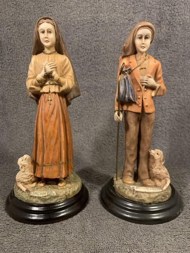 Saint Francisco And Saint Jacinta By Juliarte Figures Made In Portugal - Picture 15 of 17