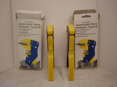 International Automatic Wire Stripper & Cable Cutter NIB