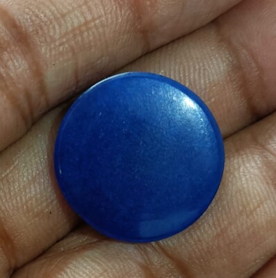 26.55 CT Wonderful Jade jadeite Blue Color Round Shape A++Loose ...