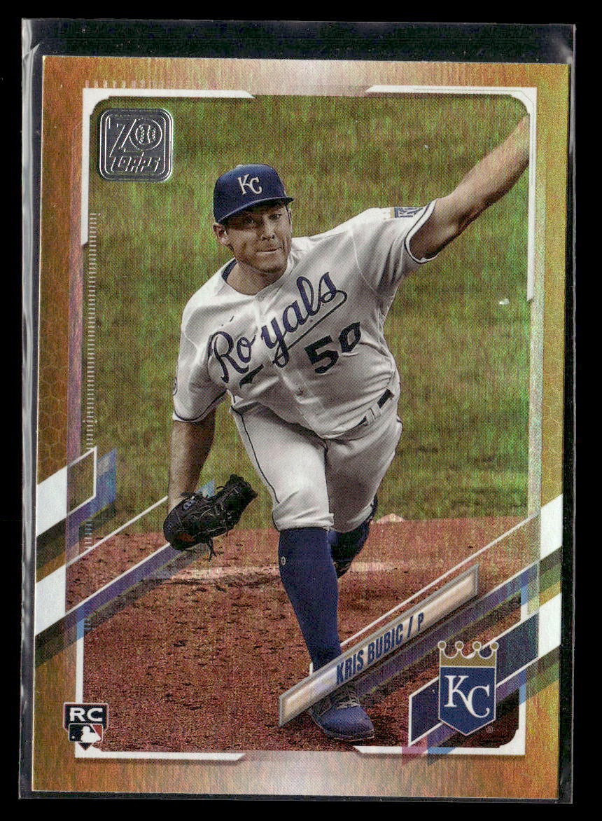 Kris Bubic 2021 Topps #238 Gold Foil Kansas City Royals