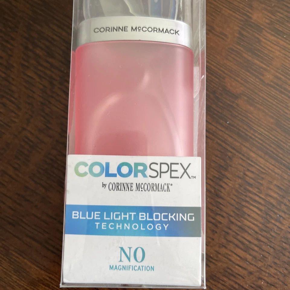 Gafas de lectura ColorSpex® con bloqueo de luz azul sin aumento Corinne McCormack Foto 2 de 4