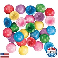 Fun Express Mini Marbleized Rubber Poppers Toys - Bulk Set of 144 Pop Ups in 