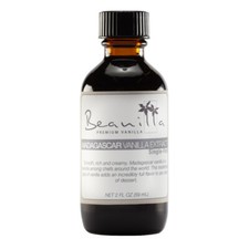 Madagascar Vanilla Extract Single-Fold - 2 fl oz Bulk Beanilla