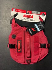    KONG Tactical Dog Vest Harness RED With Carry Pouches - Size SMALL   NEW  