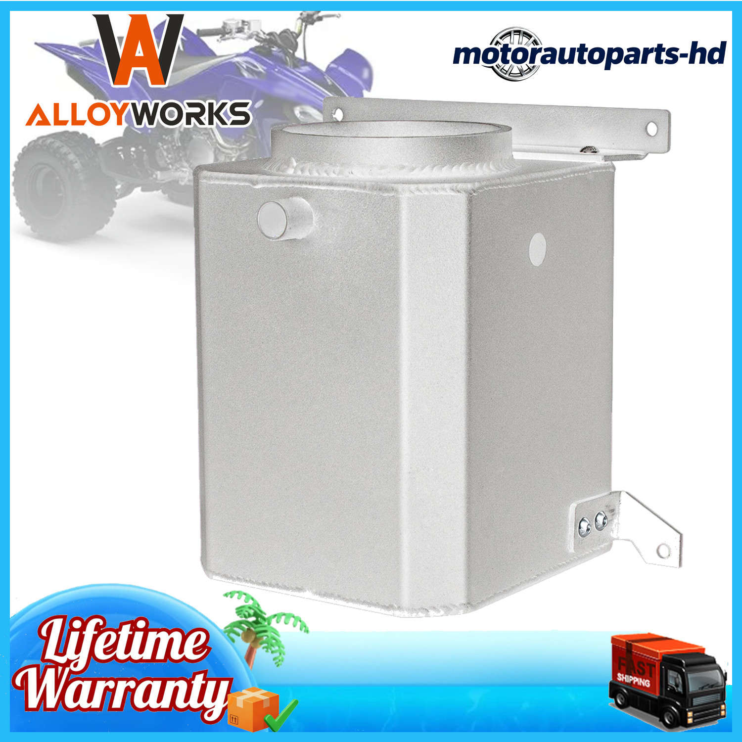 Intake Air Box Aluminum Airbox Case FITS Yamaha ATV Model YFZ450 YFZ 450-image