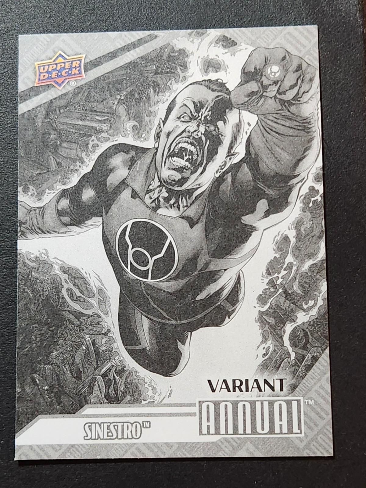 #84 SINESTRO 2024-25 Upper Deck DC Annual VARIANT COVER