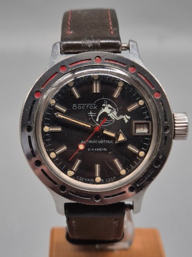 Vostok Amphibia Taucher Uhr – Robuste 200 m Edelstahl‑Diver aus der USSR